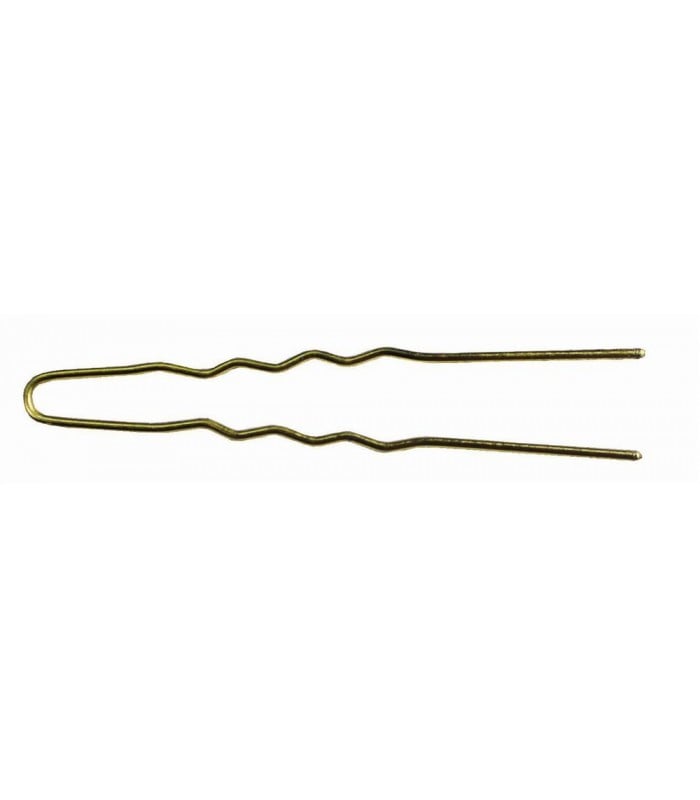 ARI Steekspeld Goud Geribbeld 65 Mm 20St - KOOS • alles voor de kapper - ARI - Schuifjes & spelden