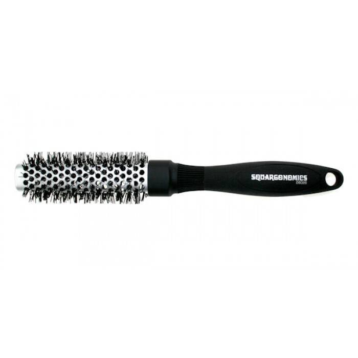 Denman Squargonomics M = 25mm Zwart/Zilver - KOOS • alles voor de kapper - Denman - Haarborstels