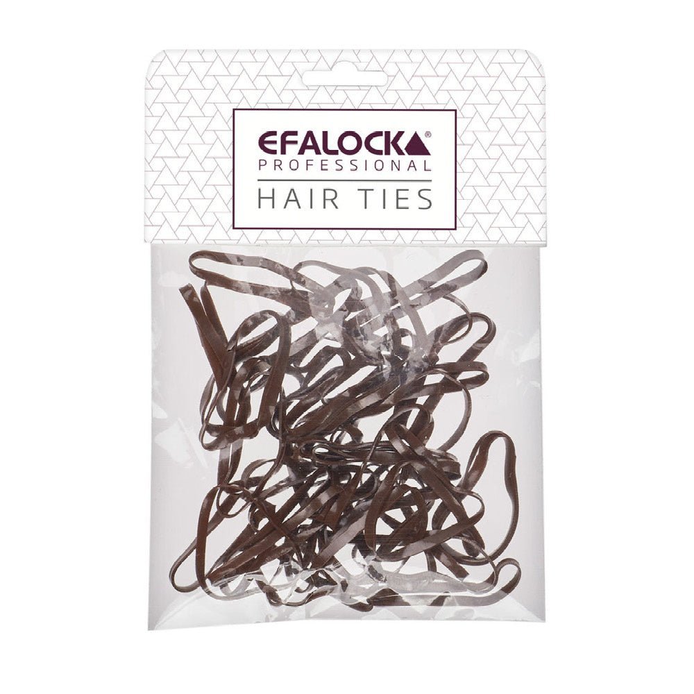 Efalock Hair Ties Silicone Elastiekjes 100st - KOOS • alles voor de kapper - Efalock - Elastiekjes