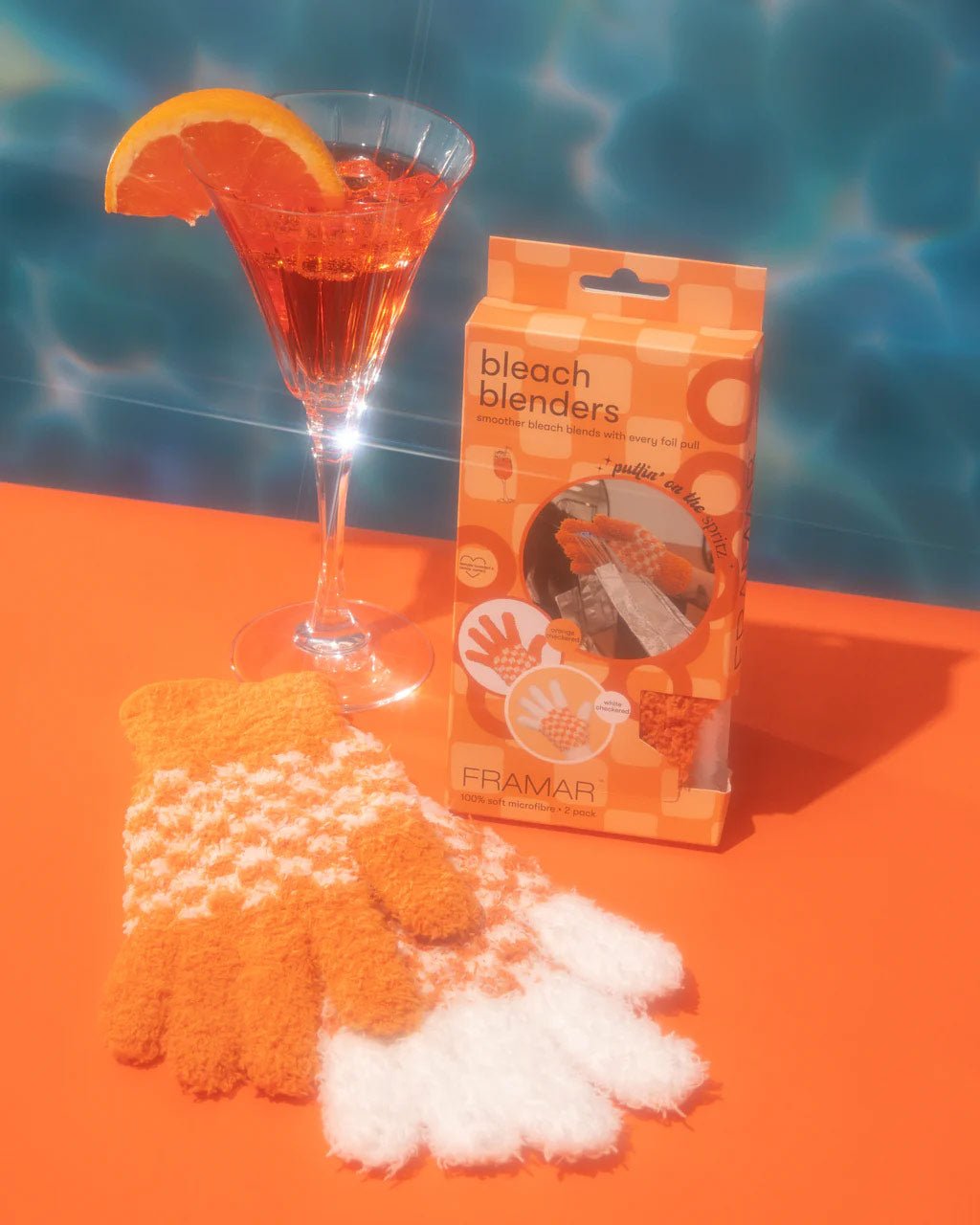 Framar Bleach Blenders Handschoenen Puttin On The Spritz 2st - KOOS • alles voor de kapper - Framar - Blondeer accessoires