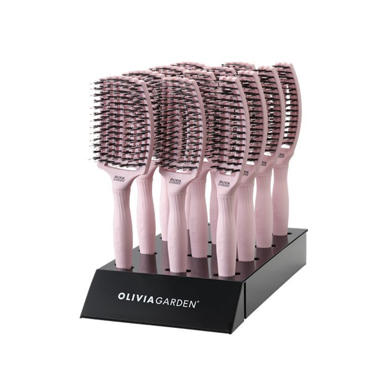 Olivia Garden Fingerbrush Combo Pastel Pink - KOOS • alles voor de kapper - Olivia Garden - Ontwarborstels