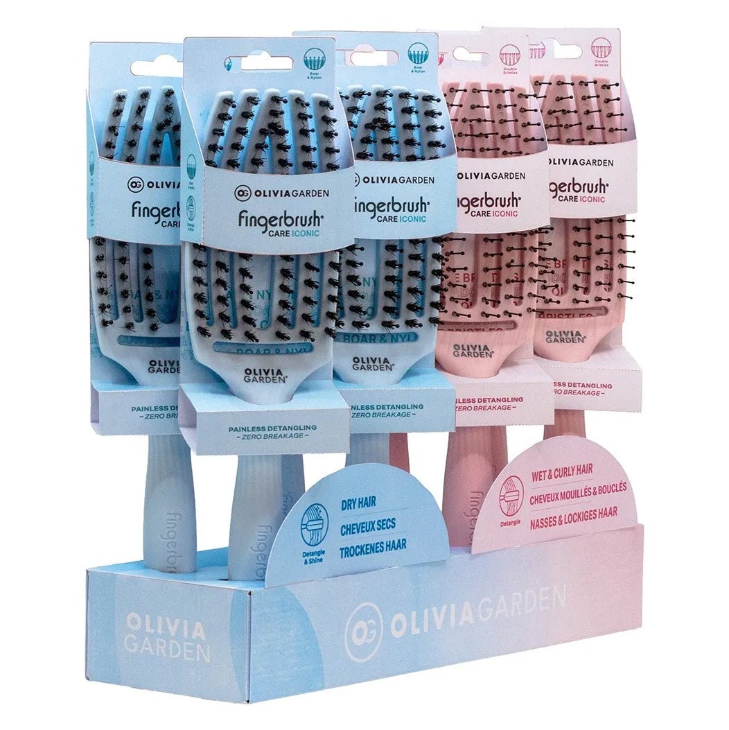 Olivia Garden Fingerbrush M Care Iconic Love Edition - KOOS • alles voor de kapper - Olivia Garden - Ontwarborstels
