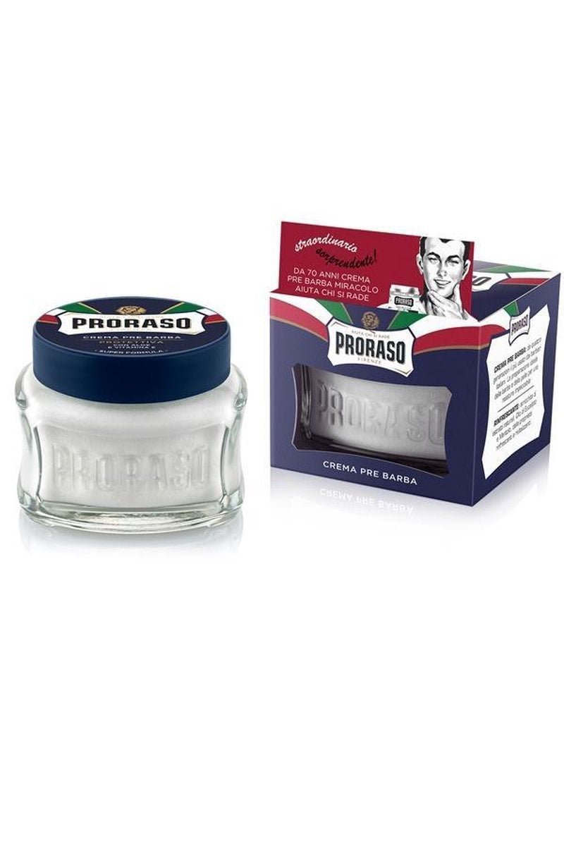 Prorase Blauw Pre-Shave Creme 100ml - KOOS • alles voor de kapper - Proraso - Pre-shave