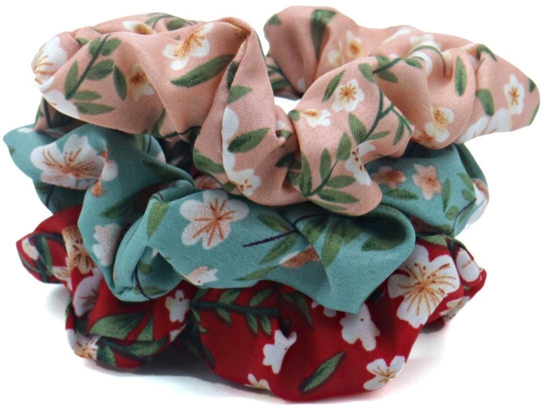 Scrunchie set 3st assorti - KOOS • alles voor de kapper - KOOS - Elastiekjes