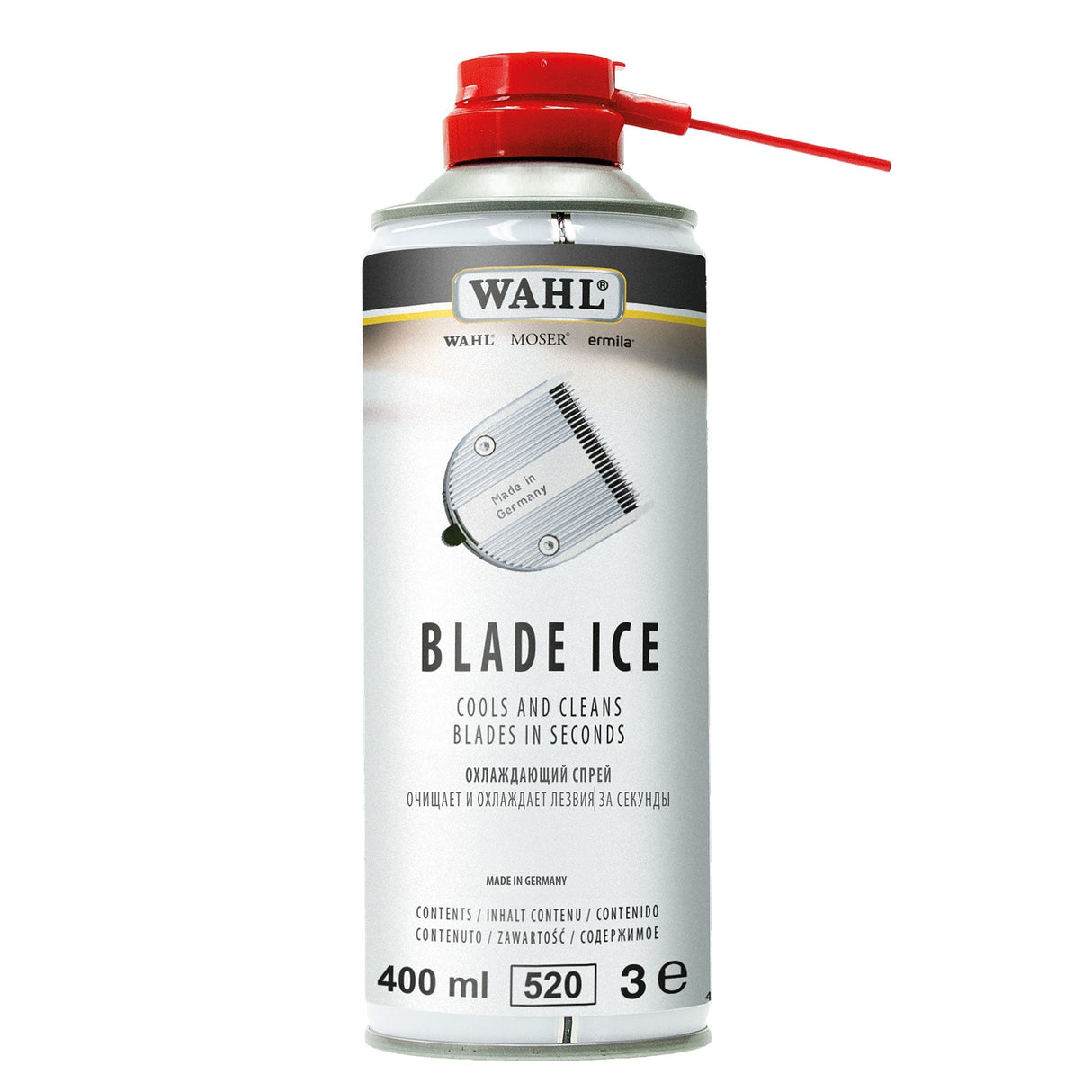 Wahl Blade Ice Spray 400ml - KOOS • alles voor de kapper - Wahl - Electra onderhoud