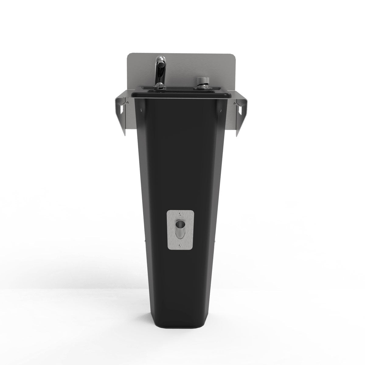 Alteq Fontana Waszuil RVS Zwart - KOOS • alles voor de kapper - Alteq - Kapperswasbak