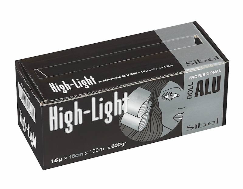 Aluminium Folie 15cmx100m 600g 15 Mu - KOOS • alles voor de kapper - Sibel - Folies