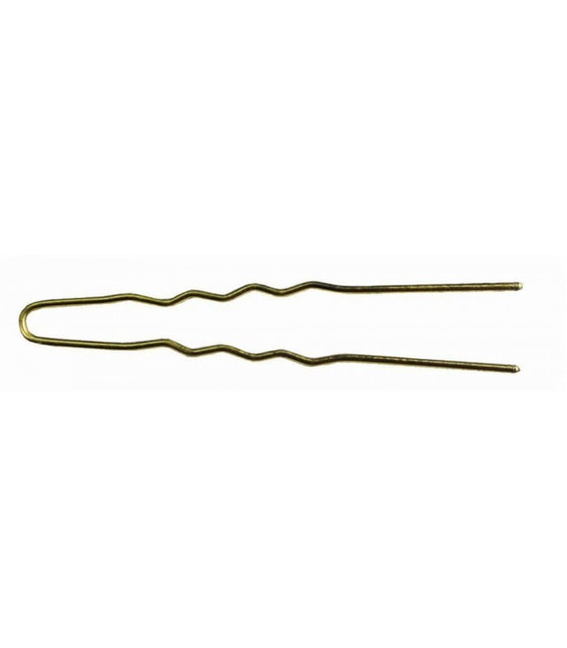 ARI Steekspeld Goud Geribbeld 65 Mm 20St - KOOS • alles voor de kapper - ARI - Schuifjes & spelden