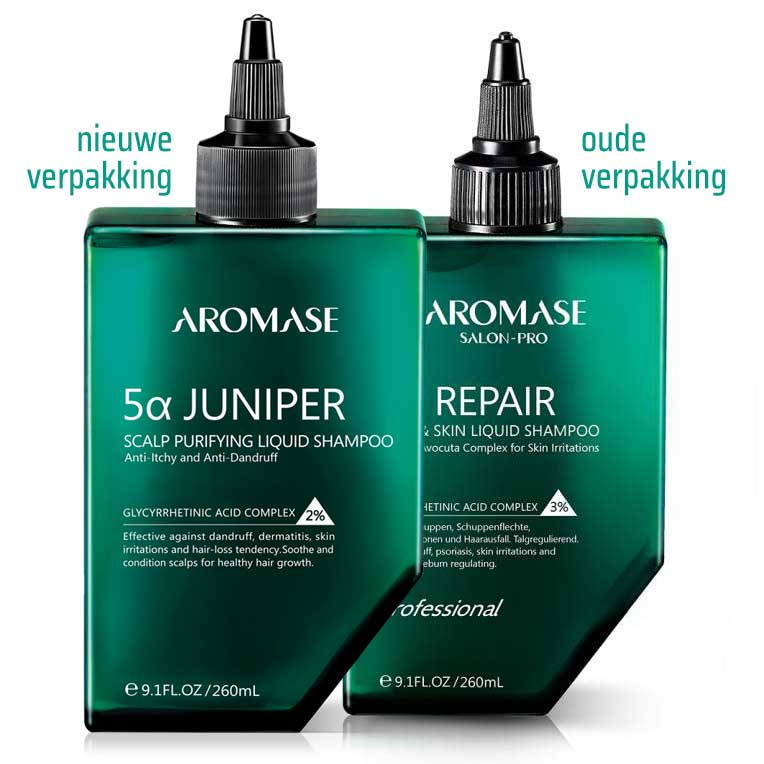 Aromase 5a Juniper Scalp Purifying Liquid Shampoo 260ml - KOOS • alles voor de kapper - Aromase - Hoofdhuidproblemen