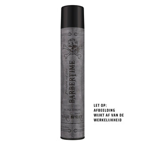 Barbertime Hairspray Extra Strong 400ml - KOOS • alles voor de kapper - Barbertime - Haarspray