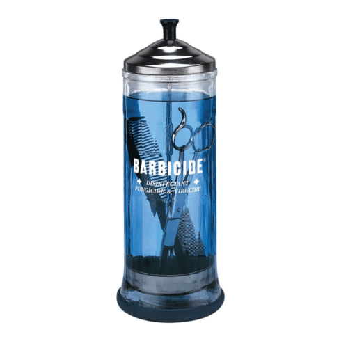 Barbicide Desinfectieflacon Glas 1000ml - KOOS • alles voor de kapper - Barbicide - Hygiene