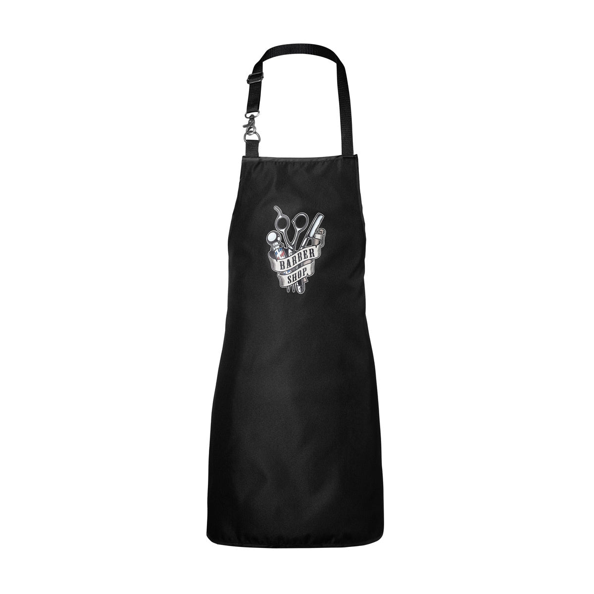 Bravehead Kappersschort Barber Shop Zwart - KOOS • alles voor de kapper - Bratt - Kappersschorten