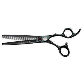 Captain Cook Barber Coupeschaar Black Pearl 7.0 - KOOS • alles voor de kapper - Eurostil - Kappersbenodigdheden