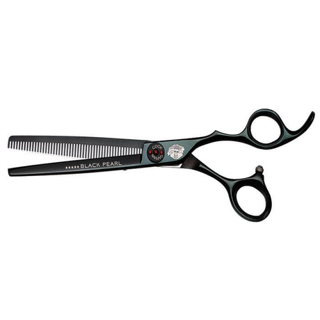 Captain Cook Barber Coupeschaar Black Pearl 7.0 - KOOS • alles voor de kapper - Eurostil - Kappersbenodigdheden
