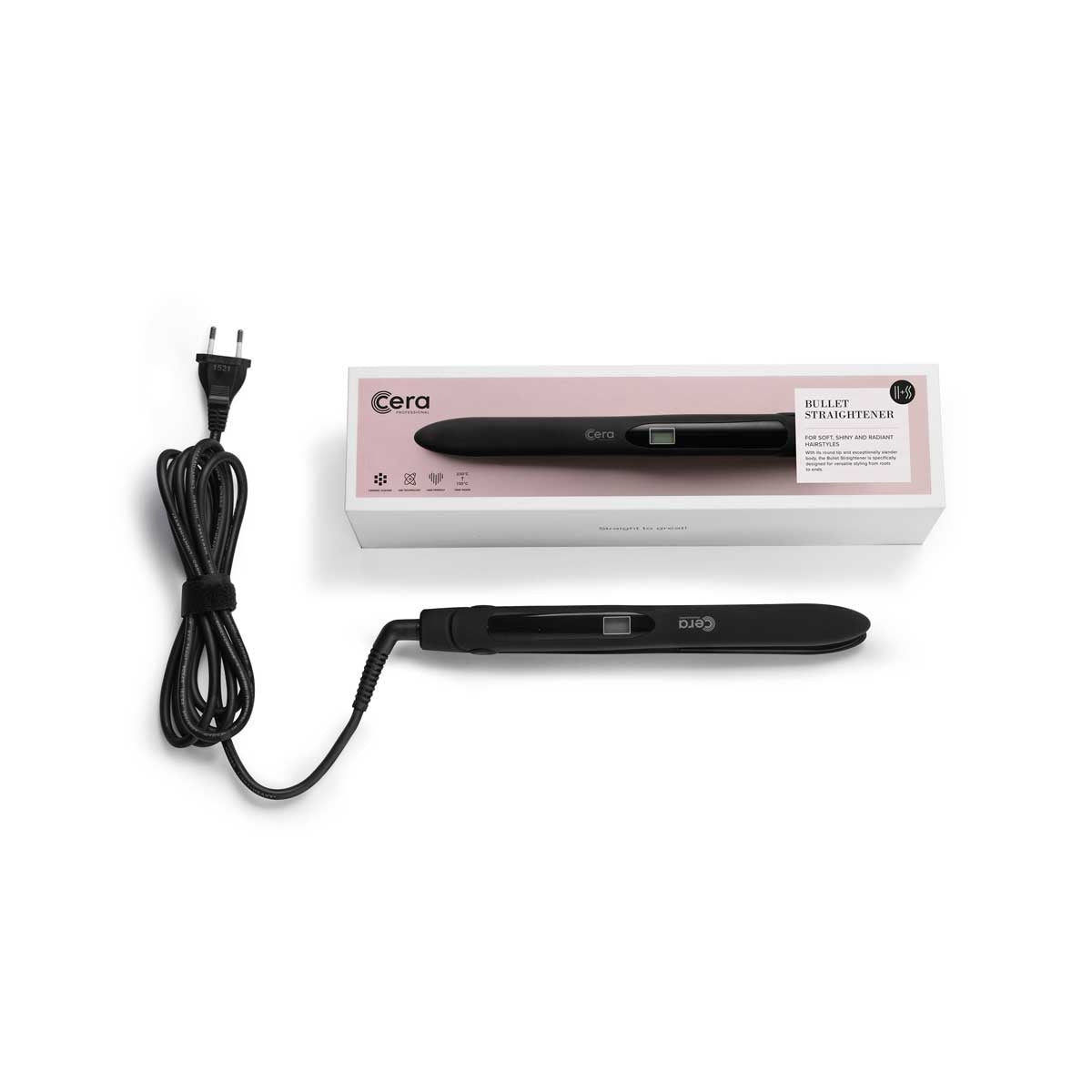 Cera Bullet Straightener Stijltang - KOOS • alles voor de kapper - Cera - Stijltangen