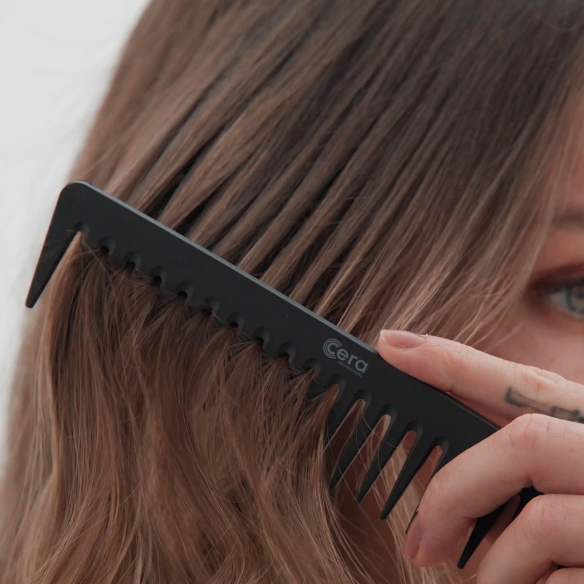 Cera Curling Comb - KOOS • alles voor de kapper - Cera - Kammen