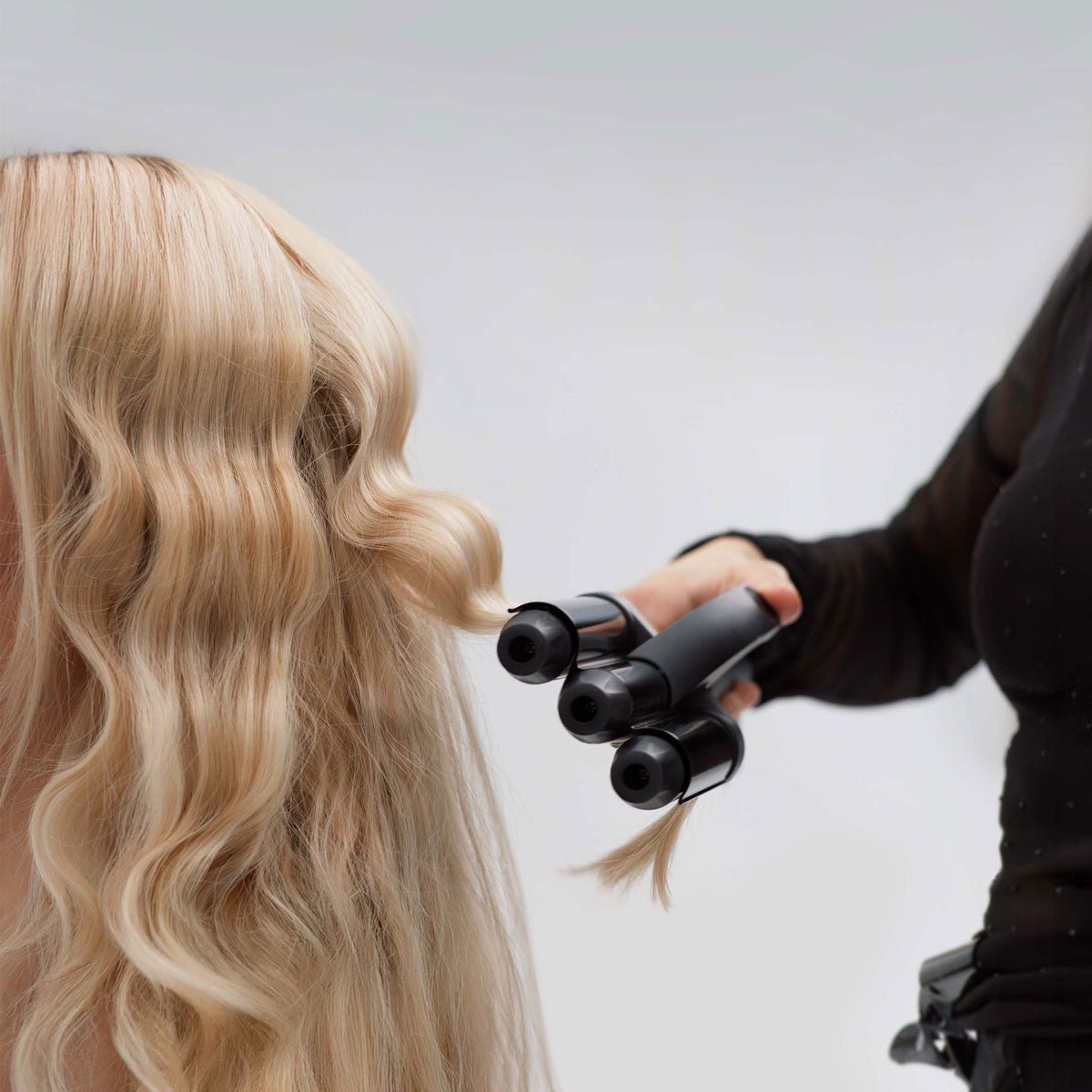 Cera Triple Barrel Waver XL - KOOS • alles voor de kapper - Cera - Wafeltangen