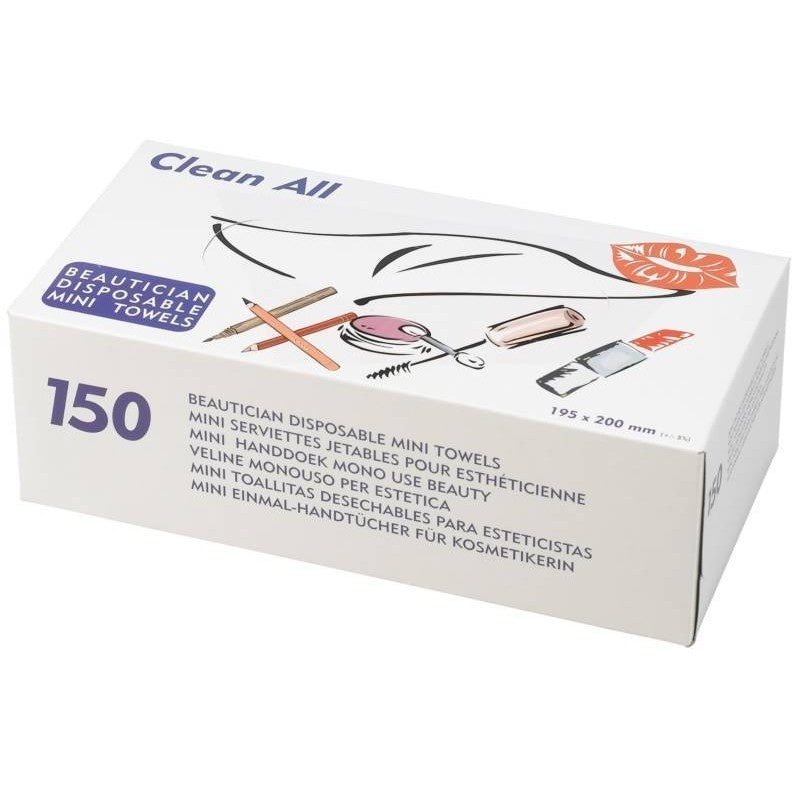 Clean All Mini Handdoek 195 X 200 Mm - KOOS • alles voor de kapper - Sibel - Handdoeken