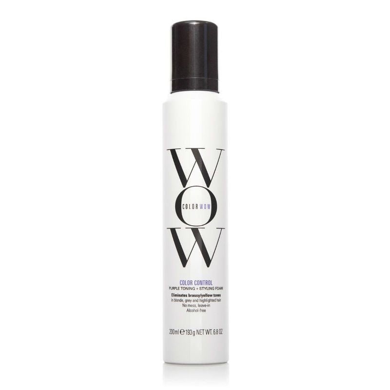 Color Wow Color Control Purple Toning and Styling Foam 200ml - KOOS • alles voor de kapper - Color Wow - Mousse