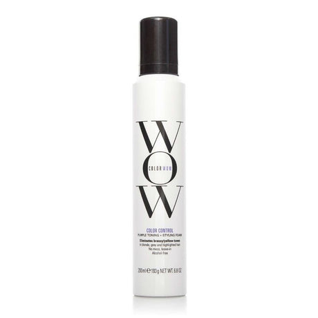 Color Wow Color Control Purple Toning and Styling Foam 200ml - KOOS • alles voor de kapper - Color Wow - Mousse