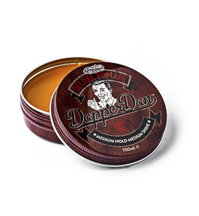 Dapper Dan Deluxe Pomade Bruin 100ml - KOOS • alles voor de kapper - Dapper Dan - Wax & pomade