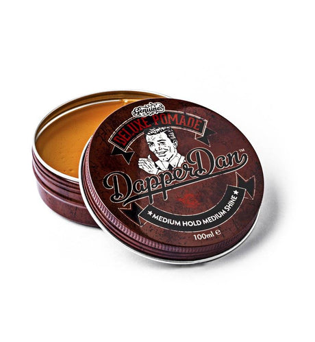 Dapper Dan Deluxe Pomade Bruin 100ml - KOOS • alles voor de kapper - Dapper Dan - Wax & pomade