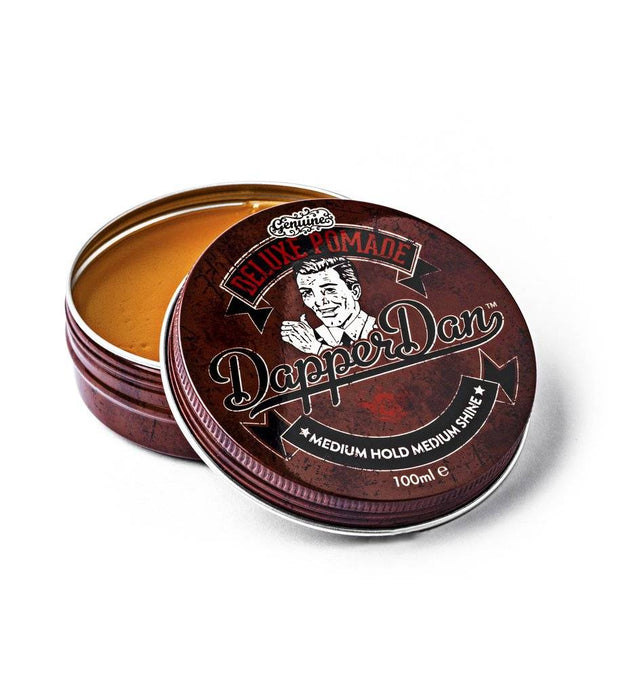 Dapper Dan Deluxe Pomade Bruin 100ml - KOOS • alles voor de kapper - Dapper Dan - Wax & pomade