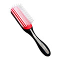 Denman Borstel D3 Rood-Wit 7 rijen - KOOS • alles voor de kapper - Denman - Haarborstels
