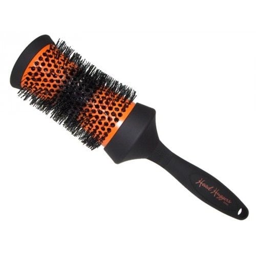 Denman Head Huggers XL 53mm Zwart/Orange - KOOS • alles voor de kapper - Denman - Haarborstels