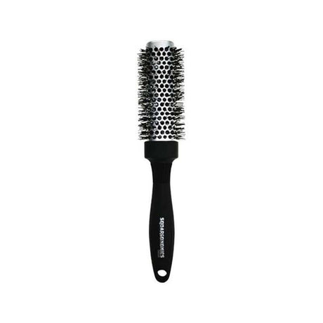 Denman Squargonomics L = 33mm Zwart/Zilver - KOOS • alles voor de kapper - Denman - Haarborstels