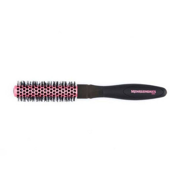 Denman Squargonomics M = 25mm Zwart/Pink - KOOS • alles voor de kapper - Denman - Haarborstels