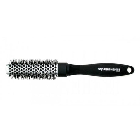Denman Squargonomics M = 25mm Zwart/Zilver - KOOS • alles voor de kapper - Denman - Haarborstels