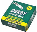 Derby Platinum Razor Blades Green 100 stuks - KOOS • alles voor de kapper - Eurostil - Kappersmes