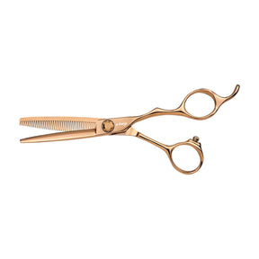 E-Kwip Coupeschaar Kuro Rose Gold 5.5 40T - KOOS • alles voor de kapper - E-kwip - Kappersschaar