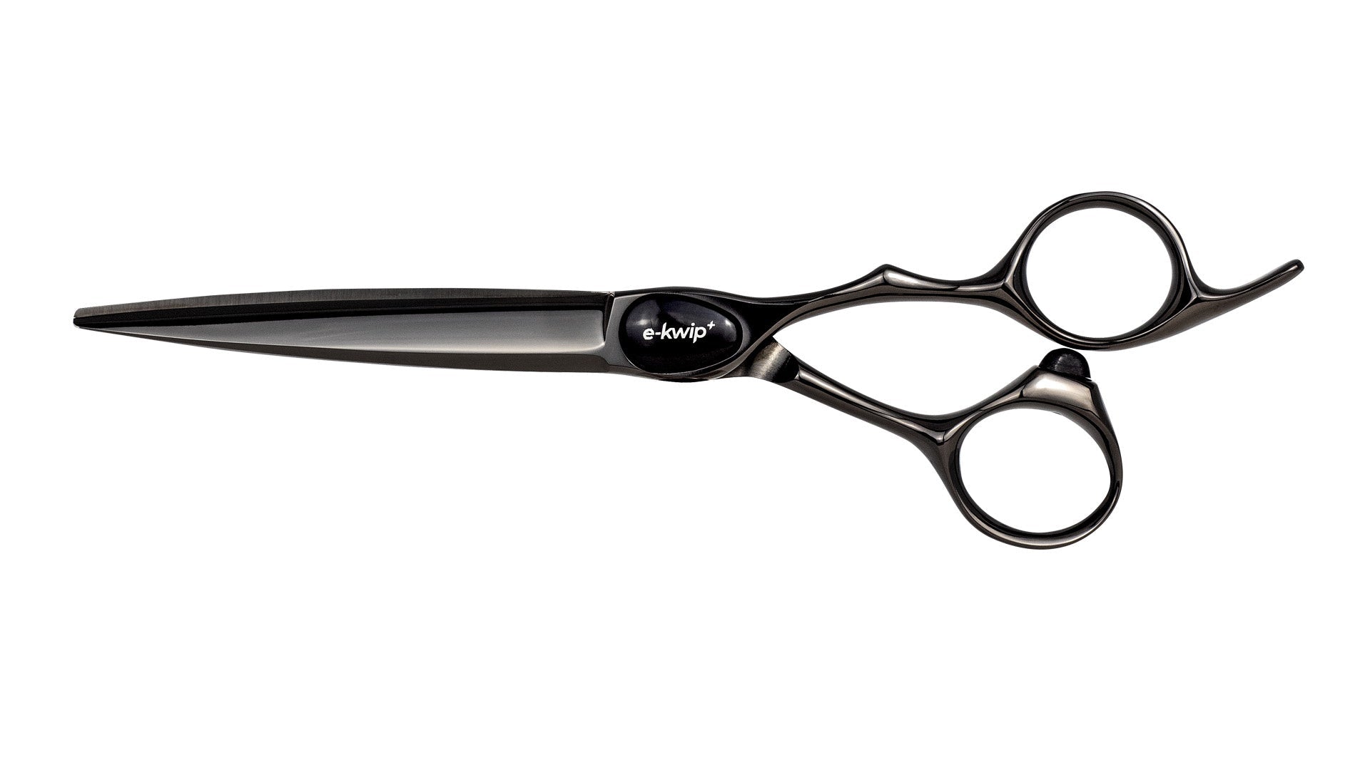 E-Kwip+ Kappersschaar Primus Black Titanium - KOOS • alles voor de kapper - E-kwip - Kappersschaar
