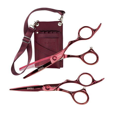 E-Kwip Skill Set Burgundy - KOOS • alles voor de kapper - E-Kwip - Kappersschaar