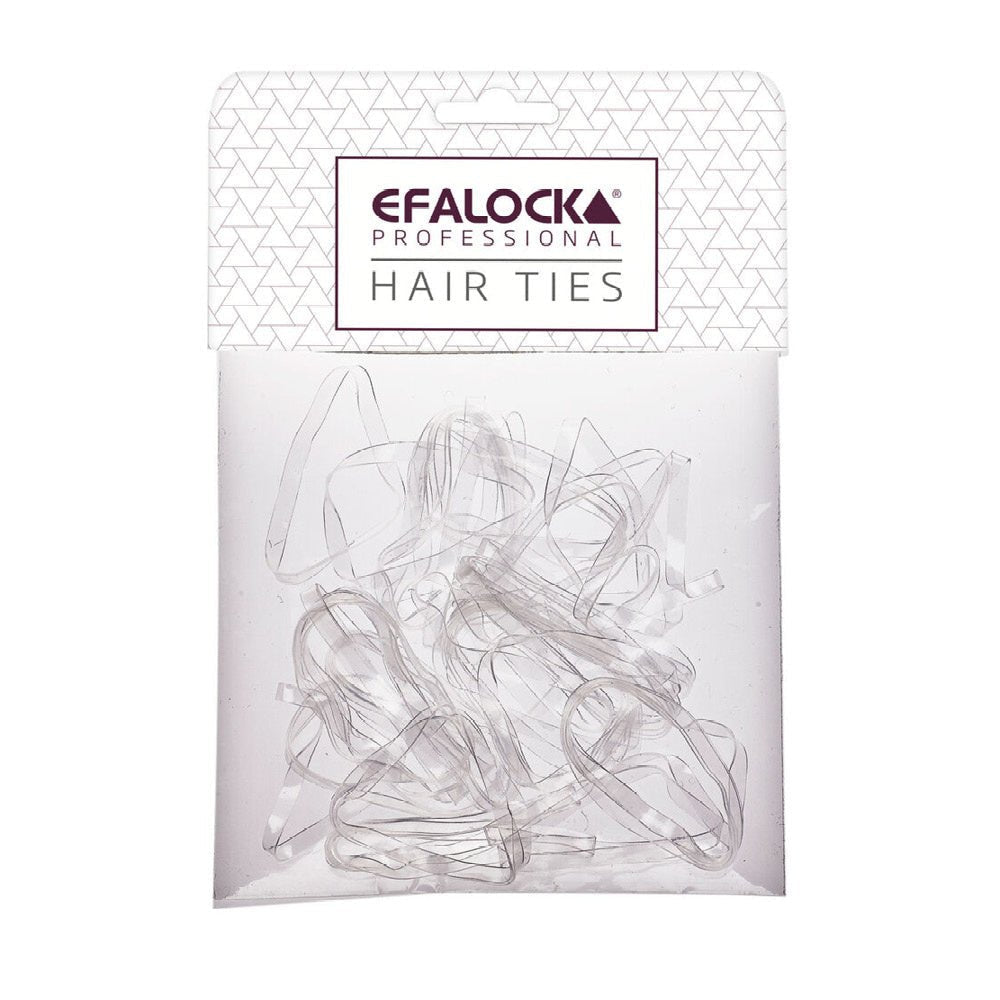 Efalock Hair Ties Silicone Elastiekjes 100st - KOOS • alles voor de kapper - Efalock - Elastiekjes