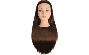 Efalock Oefenhoofd Emotion Lexa Bruin 60cm - KOOS • alles voor de kapper - Efalock - Oefenhoofden