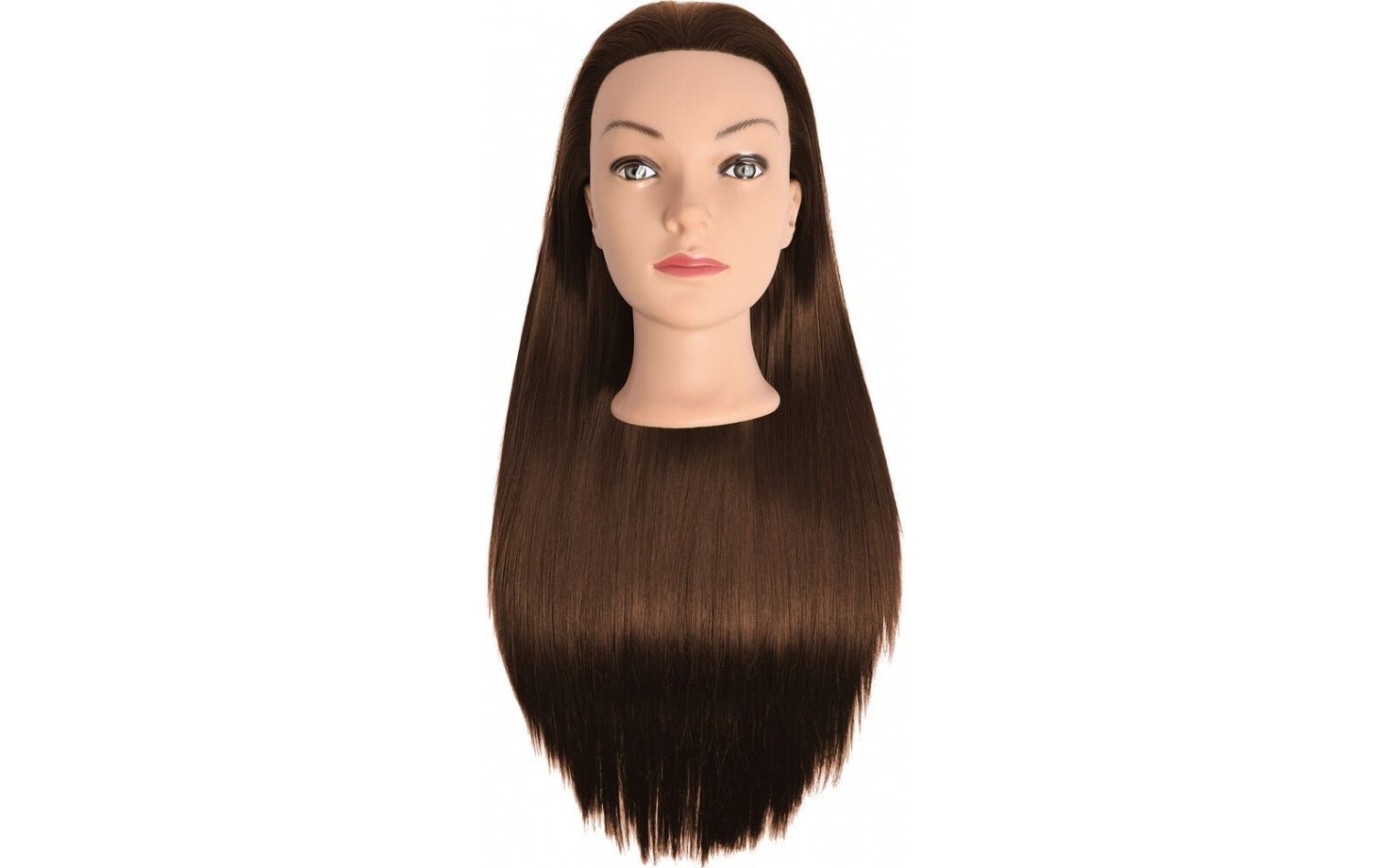 Efalock Oefenhoofd Emotion Lexa Bruin 60cm - KOOS • alles voor de kapper - Efalock - Oefenhoofden