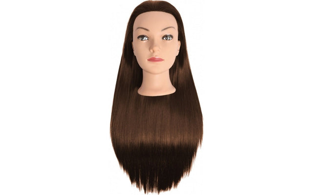 Efalock Oefenhoofd Emotion Lexa Bruin 60cm - KOOS • alles voor de kapper - Efalock - Oefenhoofden