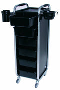 Efalock Werkwagen Piccolo 2002 Zwart - KOOS • alles voor de kapper - Efalock - Werkwagens