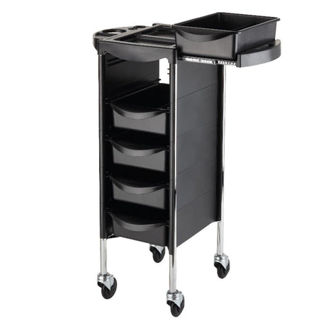 Efalock Werkwagen Piccolo 4002 Zipp Chroom - KOOS • alles voor de kapper - Efalock - Werkwagens