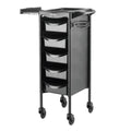 Efalock Werkwagen Piccolo 4002 Zipp Zwart - KOOS • alles voor de kapper - Efalock - Werkwagens
