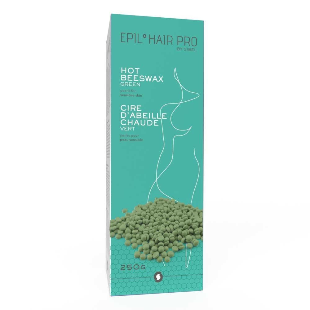 Epil Hair Pro Bijenwas Groen Parels Gevoelige Huid 250g - KOOS • alles voor de kapper - Sibel - Epileren