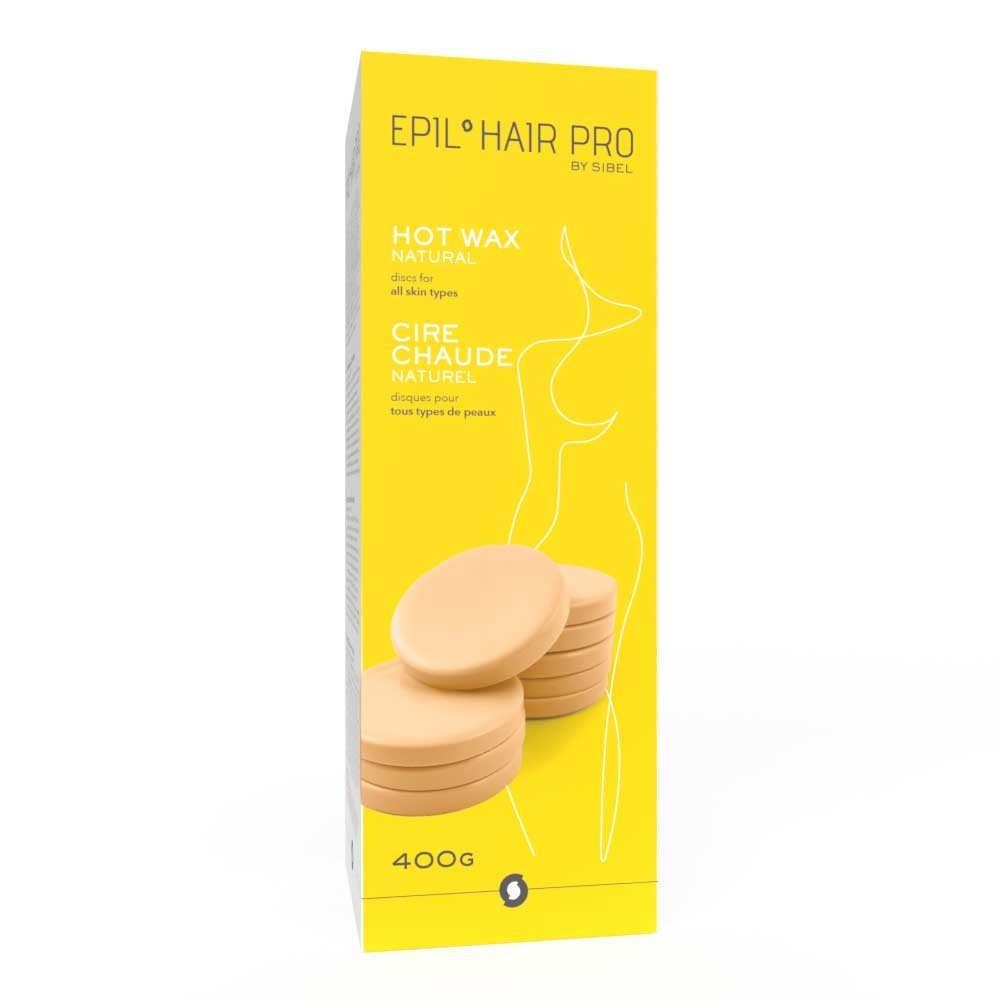 Epil Hair Pro Hot Wax Naturel Alle Huidtypes 400g - KOOS • alles voor de kapper - Sibel - Epileren