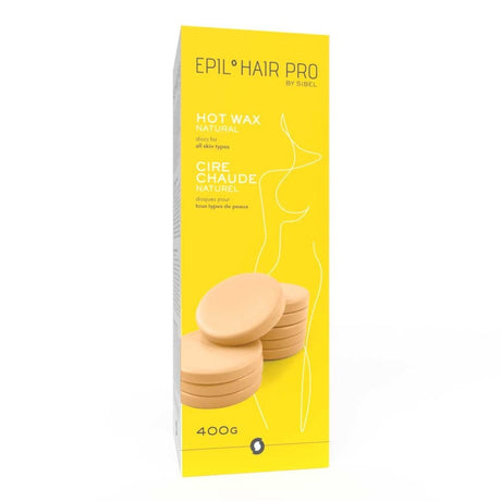 Epil Hair Pro Hot Wax Naturel Alle Huidtypes 400g - KOOS • alles voor de kapper - Sibel - Epileren