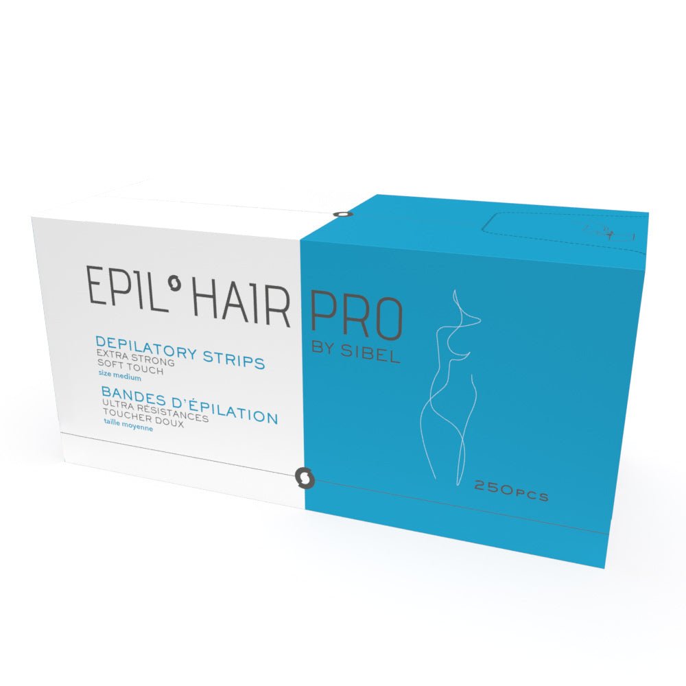 Epileerstrips 20x7,5cm 250st 80g In Dispenser - KOOS • alles voor de kapper - Sibel - Epileren