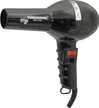 Eti Turbo Dryer 2000 Zwart 1400W - KOOS • alles voor de kapper - ETI - Fohns