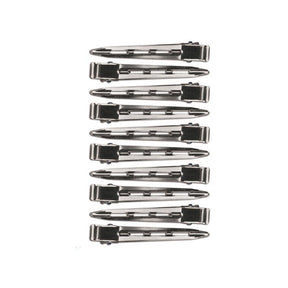Eurostil Metalen Clips Large 6,5cm 10st - KOOS • alles voor de kapper - Eurostil - Watergolfklemmen