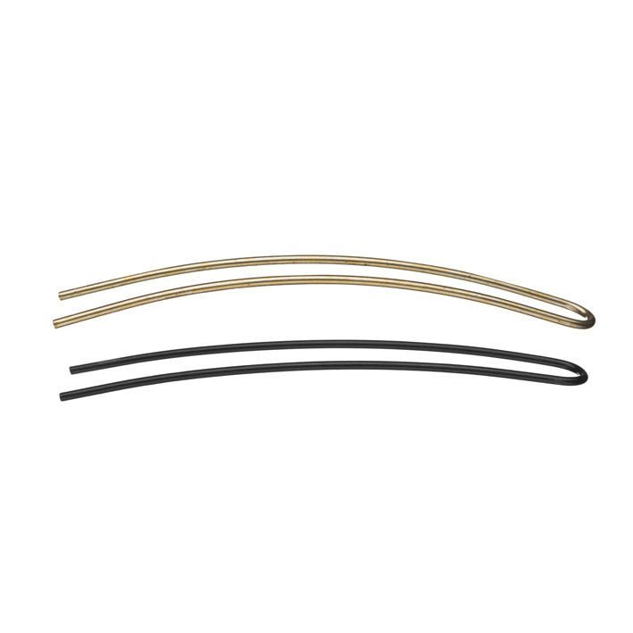 Eurostil Pin Gebogen 95mm 6st - KOOS • alles voor de kapper - Eurostil - Schuifjes & spelden